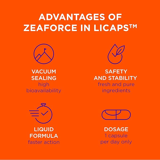 Excellent Vision with 1 Capsule/Day. Concentrated Composition. Multidirectional Action. Liquid Formula for Complete Absorption and Faster Effect. Laboratory Tested. (3 Month Supply)