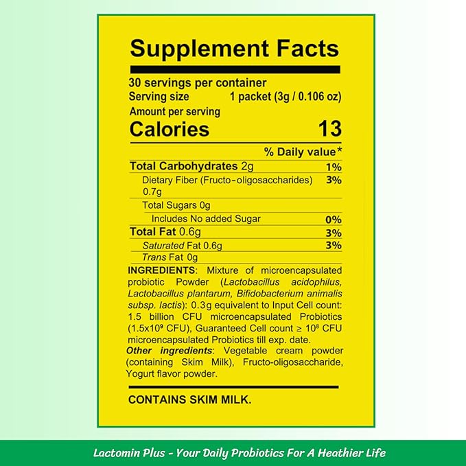 Daily Microencapsulated Probiotics Plus – Gut Health &amp Bloating Relief Designed to Survive Stomach Acid 1.5B CFU 30 Yogurt Flavor Sticks No Water Needed