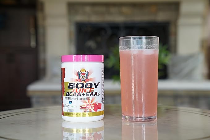 Gene in Us - Body Juice Bcaas and Eaas Red Sunburst