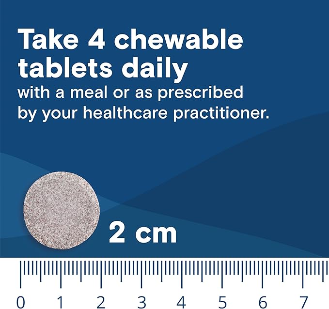 Bariatric Fusion Chewable Multivitamin with High ADEK Vitamins | Multi for Duodenal Switch Patients | Mixed Berry Flavored Tablets | with Iron and Calcium | One Month Supply