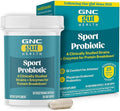 GNC Sport Probiotic 25 Billion CFU Clinically Studied Strains and Enzymes GI Comfort for Athletics 30 Capsules