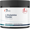 Designs for Health Vegetarian L Glutamine Powder - Pure 3000mg Amino Acid Supplement - Promotes Muscle Recovery Gut + Immune Support - Non-GMO Gluten Free Drink Add-in (83 Servings / 250g)