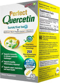 LABO Nutrition Perfect Quercetin SunActive IsoQ Bioflavonoids Vitamin C 25x More Bioavailable for Immune Allergy Sinus Relief and Cardiovascular Support - Healthy Inflammation Response - 60s