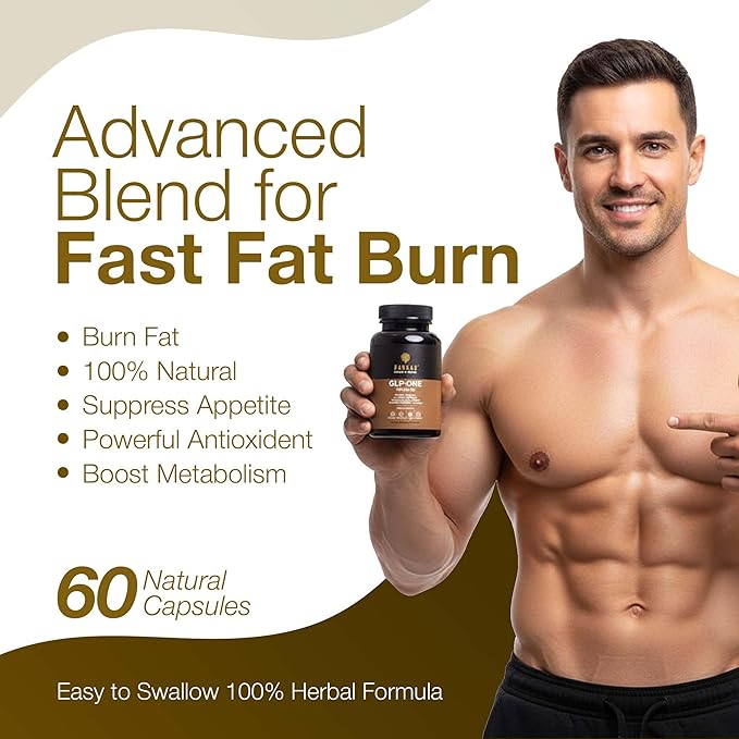 Bargad GLP-ONE Supplement Support GLP Active Natural Formula Support Natural GLP-one Levels and Promote Gut Health