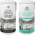Mt. Capra Clean Minerals with Collagen Peptides and Clean Whole Protein + Minerals &amp Probiotics