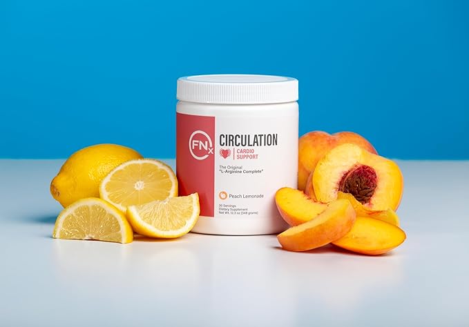 L-Arginine Complete Peach Lemonade - 5000mg L Arginine Nitric Oxide Booster Natural Supplement Increases Energy and Endurance