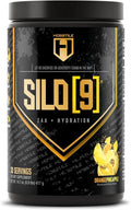 HOSSTILE SILO[9] EAA + Hydration Powder – Essential Amino Acids with Electrolytes EAA BCAA Intra Workout Powder &amp Post Workout Recovery Orange Pineapple 30 Servings