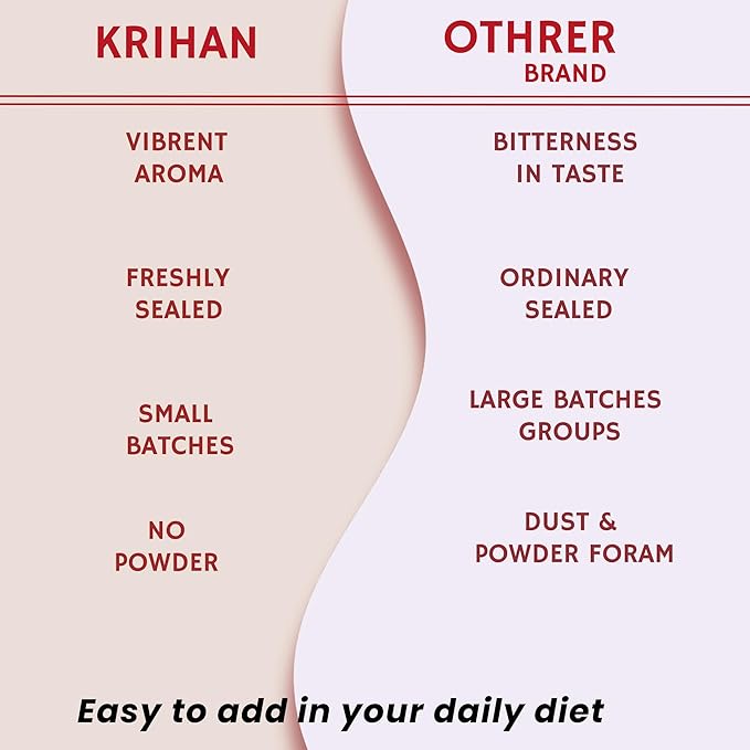 KRIHAN Organic Arjuna Herbal Tea (Terminalia Arjuna) – 40 Tea Bags | Natural Cardiovascular &amp Blood Pressure Support | Caffeine-Free Non-GMO Plant-Based Arjun ki Chaal For Heart Health Tea 80g