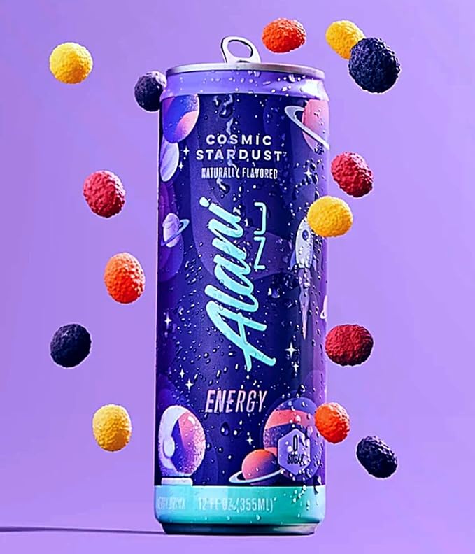 (15 Packs) Alani Nu Energy Drink Variety Pack | 12 Different Flavors : Mimosa  Arctic White  Dream Float Blue Slush  Breezeberry Cherry Slush Hawaiian Shaved Watermelon Wave -12 fl. oz. (Packin