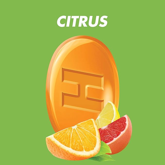HALLS Defense Assorted Citrus Vitamin C Drops Dietary Supplement Drops 12 Bags of 30 Drops (360 Total Drops)