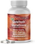 GlutaYouth Glutathione Supplement for Skin Health with Antioxidant Support Absorption Formula with Nano Silver Complex Daily Wellness Support Non GMO Anti Aging 60 Glutathione Capsule Made in USA