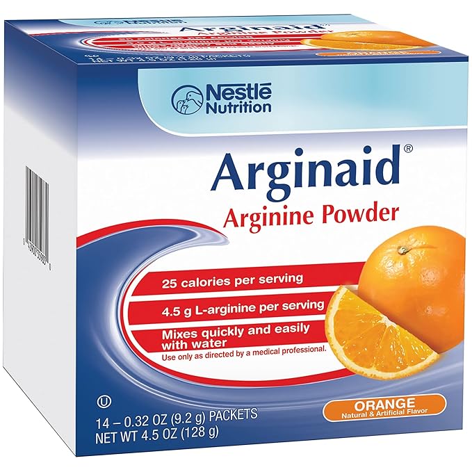 Arginaid Orange 0.32 Ounce (Pack of 56)