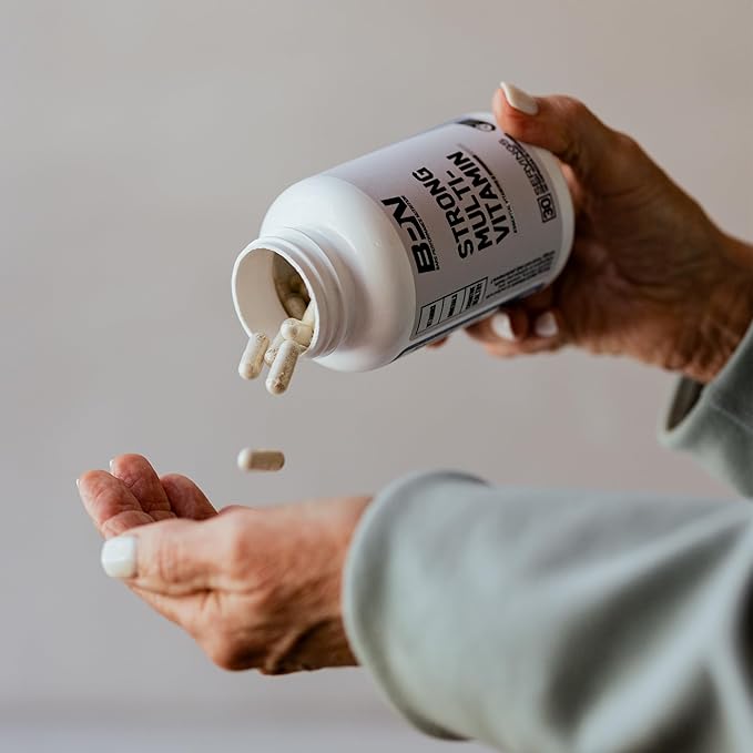 BARE PERFORMANCE NUTRITION BPN Strong Multi-Vitamin Foundational Health Improved Mood and Sleep Adaptogens Improved Cognitive Health