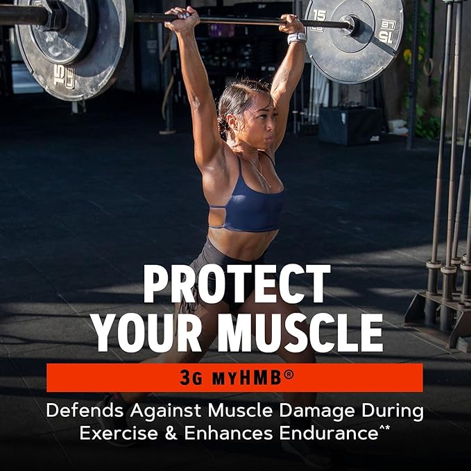 GNC AMP Creabolic - Creatine Monohydrate Powder - High-Potency 5g Creatine with HMB &amp PeptiStrong - Triple Action Muscle Formula - No Added Sugars - Tropical Punch - 30 Servings
