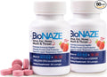 Bionaze Oral Probiotic BLIS K12 &amp BL-04 for Sinus Tonsil Stones Bad Breath Post Nasal Drip Throat &amp Mouth. Improve Upper Respiratory Health with Clinically Proven Oral Probiotics (2 Pack)