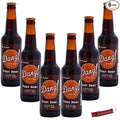 Dang Root Beer | Delicious Root Beer with Real Cane Sugar | 12 oz Glass Bottles with Crazy Soda Pop Bottle Opener (6 Pack)