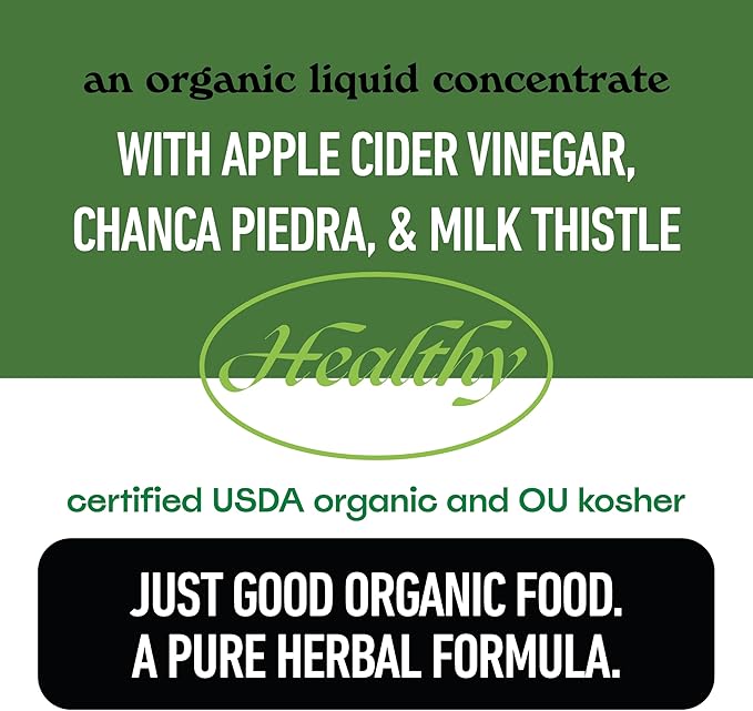 Liver Complete 16oz Support Liquid – Milk Thistle Chanca Piedra &amp Dandelion Root – Herbal Cleanse Supplement – Non-GMO Organic Ingredients