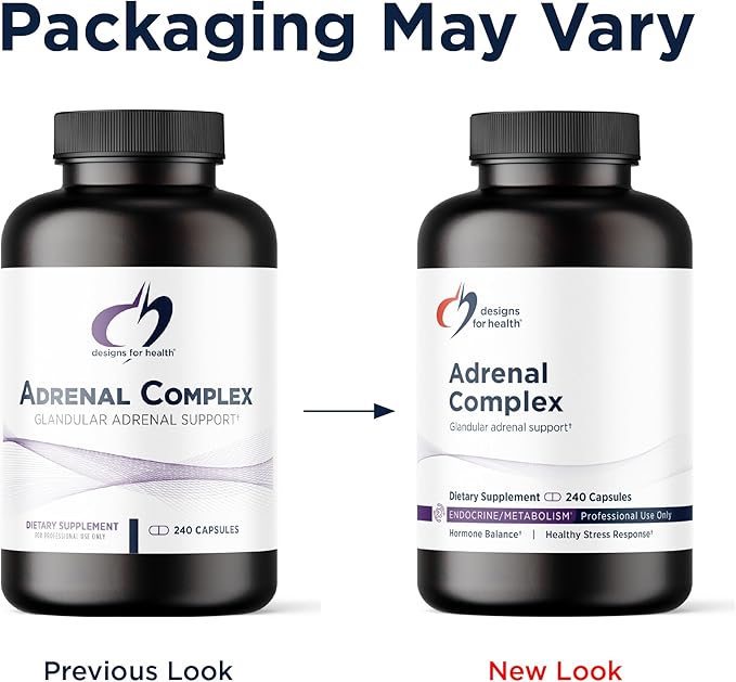 Designs for Health Adrenal Complex (240 Capsules)