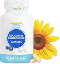 Core Med Science Liposomal Glutathione Supplement (500mg 60 Capsules) - Pure Reduced Setria with Phospholipid Complex - Antioxidant Supplement for Energy Brain Health Skin &amp Liver Health