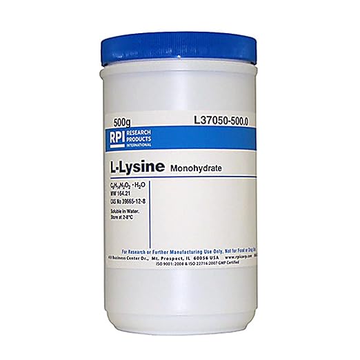 RPI L37050-100.0 L-Lysine Monohydrate 100g