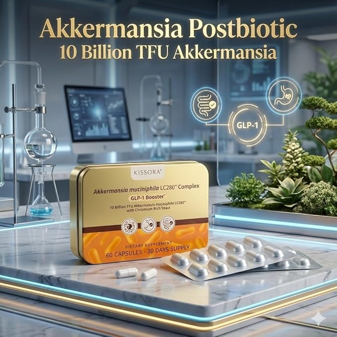 Kissora Probiotic 20 Billion TFU with Chromium