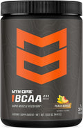 MTN OPS BCAA Powder 2:1:1 Amino Acids Supplement Powder for Rapid Muscle Recovery &amp Repair with Zero Sugar &amp Gluten Free - 30 Servings Peach Mango