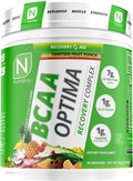 NutraKey BCAA Optima Post Workout Recovery Complex No Sugar No Carb Recovery Aid Fruit Punch