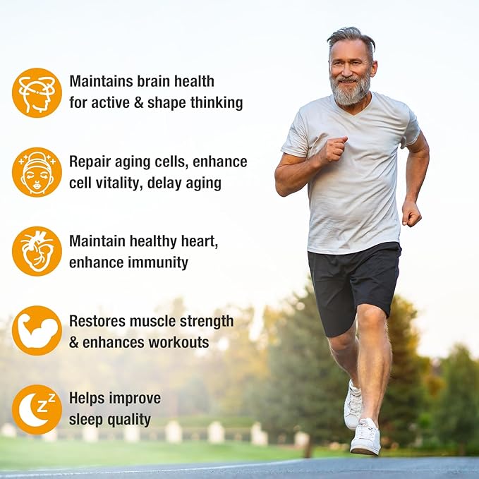 NAD Supplement - NAD+ with Nicotinamide Riboside (NR) and Resveratrol Quercetin 900mg Pure Organic NAD Plus for Cellular Repair Healthy Aging Brain Function 80 Capsules