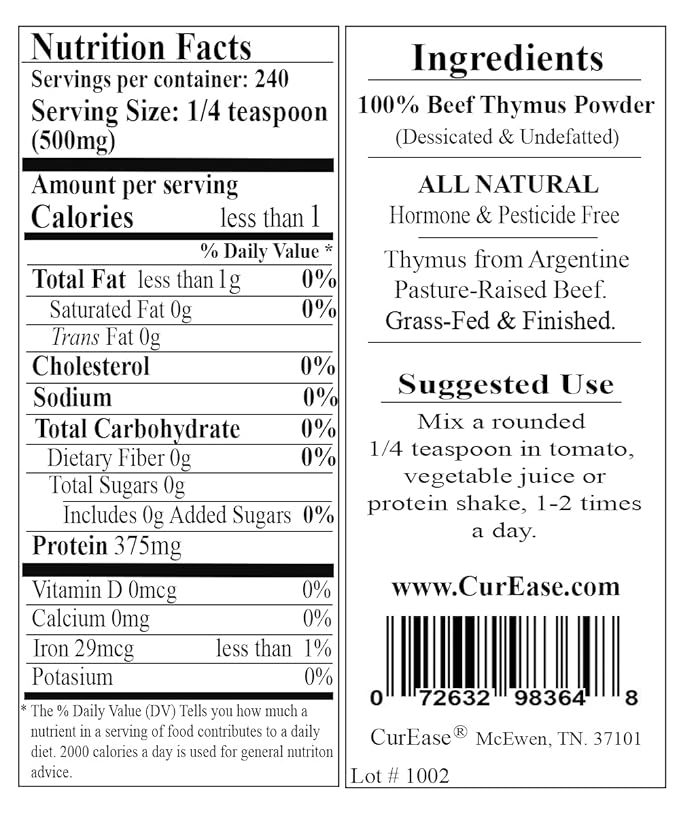 Beef Thymus Powder