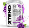Xtend Original BCAA Powder 7g BCAAs and 2.5g L-Glutamine for Muscle Recovery Hydration and Lean Muscle Sugar Free Intra and Post Workout Drink with Electrolytes Glacial Grape 30 Servings