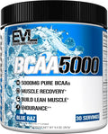 Evlution BCAAs Amino Acids Powder - BCAA Powder Supplement Post Workout Recovery Drink and Stim Free Pre Workout Energy - Branched Chain Amino Acids Supplement for Men &amp Women