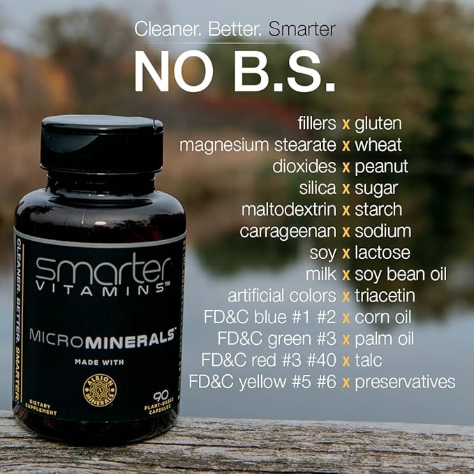 (3 Bottles) 15mg Zinc Glycinate from Albion® 6 Essential Trace Bisglycinate Minerals Manganese Boron Chromium Selenium Molybdenum Supplement 90 Plant-Based Vegan Capsules
