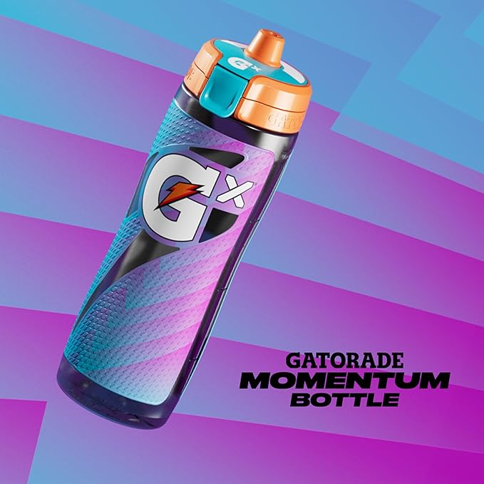 Gatorade Gx BottleMomentum Neon Blue(Pack of 6)