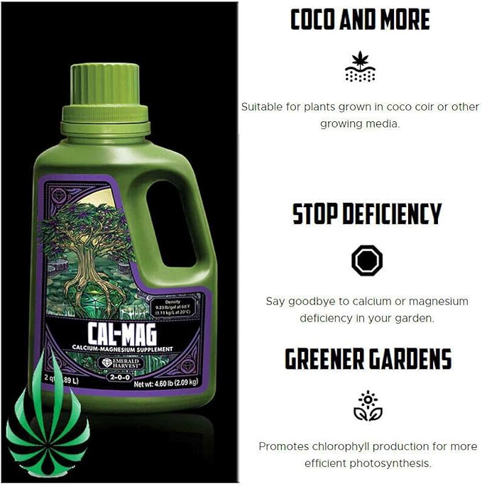 Emerald Harvest 723950 Cal-Mag Calcium-Magnesium Supplement 0.95 L