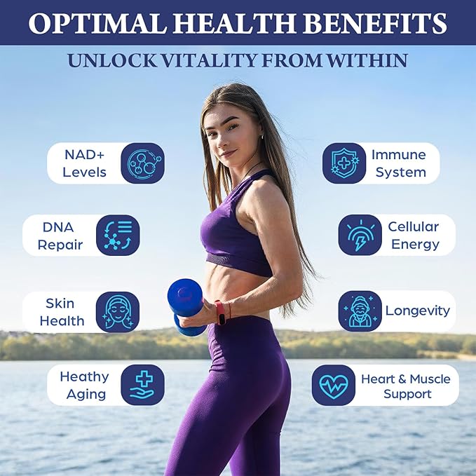 NMNH Strengthen Alternative with Trigonelline HCL 500mg &amp Resveratrol 100mg | NAD Supplement for Women &amp Men | Plant Extraction NAD+ Precursors for Energy Boost &amp Healthy Aging | 180 Capsu