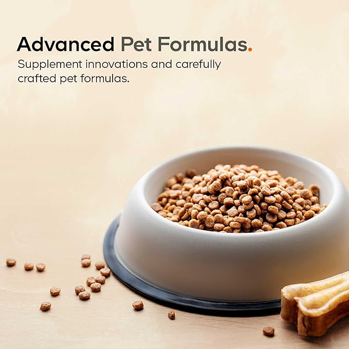 Algal Oil Complex for Dogs – Omega 3 &amp 6 Fatty Acids with EPA &amp DHA from Microalgae – Fish-Free Omega Oil Supplement for Dogs – All Breeds – 60 Softgels