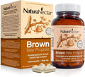 NaturaNectar - Brown Bee Propolis - NSF Contents Certified - Premium Brazilian Propolis - Gluten-Free Supplement with Flavonoids FLAV-B and PWE - Naturally Sourced Through Ethical Beekeeping (60pcs.)