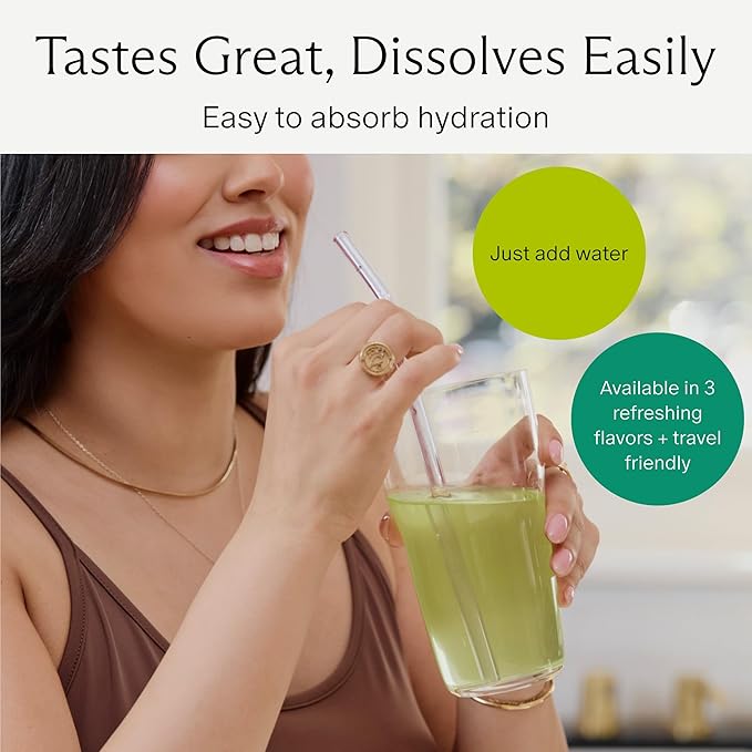 Needed. Hydration Support with Electrolytes &amp Trace Minerals – Electrolytes for Pregnancy &amp During Lactation - 30 Hydration Packets Lightly Sweetened with Hint of Lime