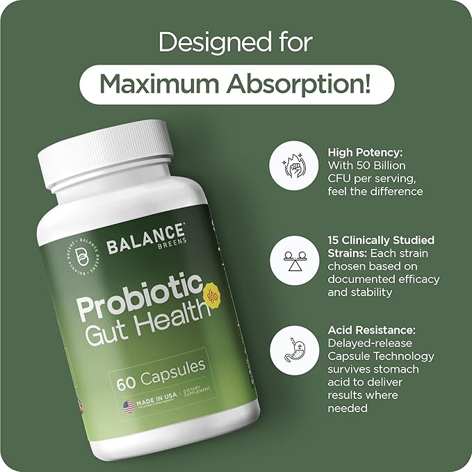 Bromelain + Probiotics Digestive Enzyme &amp Gut Balance Support Bundle