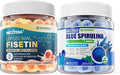 Nextdia Liposomal Fisetin 200mg Liquid Gummies + Organic Blue Spirulina Gummies