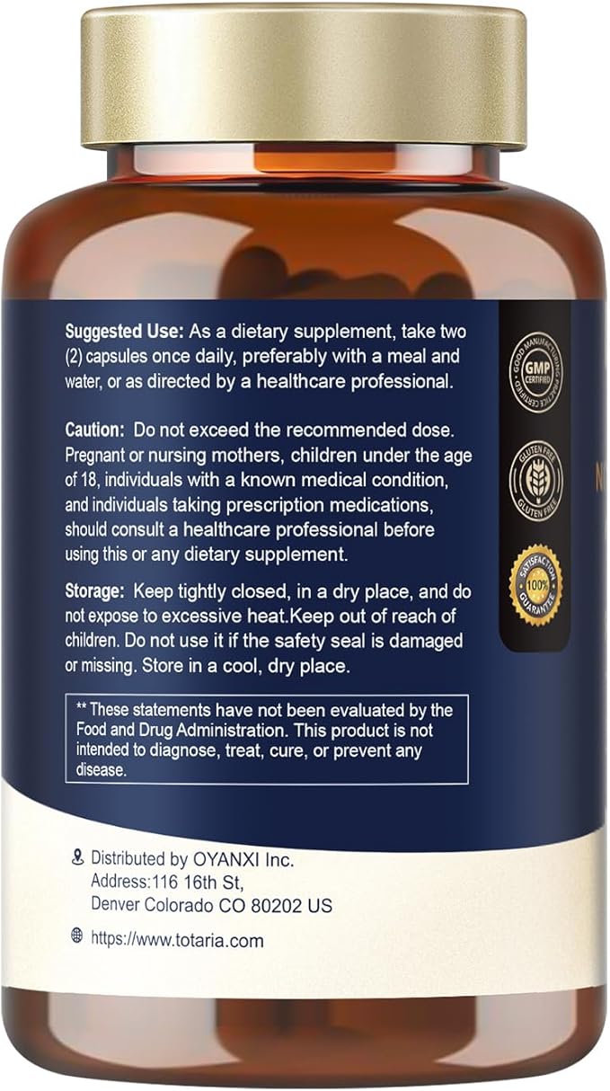 Totaria NMNH (Dihydronicotinamide Mononucleotide) NMNH Supplement w/Niacinamide (Vitamin B3) Quercetin Trans-Resveratrol Support NAD+ Anti-Aging Skin Cell Health &amp Energy 240 Count