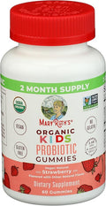 Mary Ruth's Organic Kids Strawberry Probiotic Gummies 60 CT