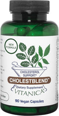 Vitanica Cholestblend Cholesterol Support Vegan 90 Capsules