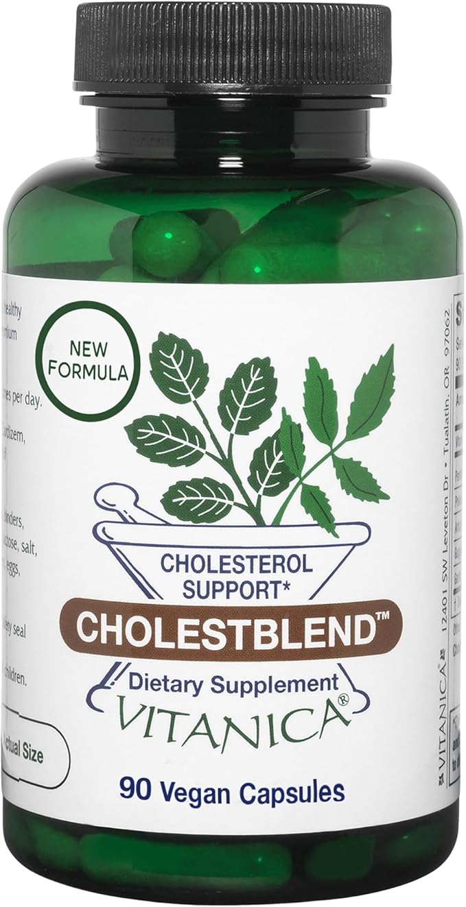 Vitanica Cholestblend Cholesterol Support Vegan 90 Capsules