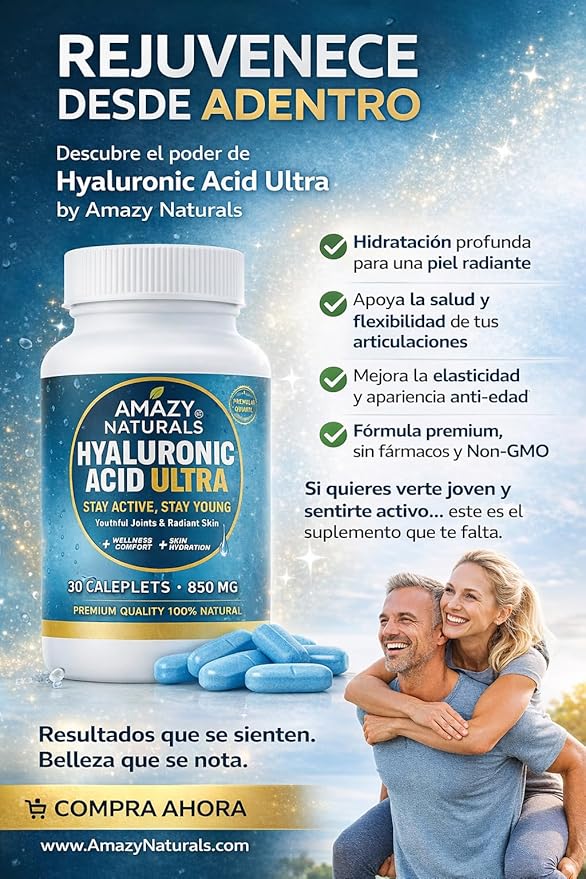 Hyaluronic Acid Ultra 850mg 30 Caplets Premium Joint and Skin Supplement