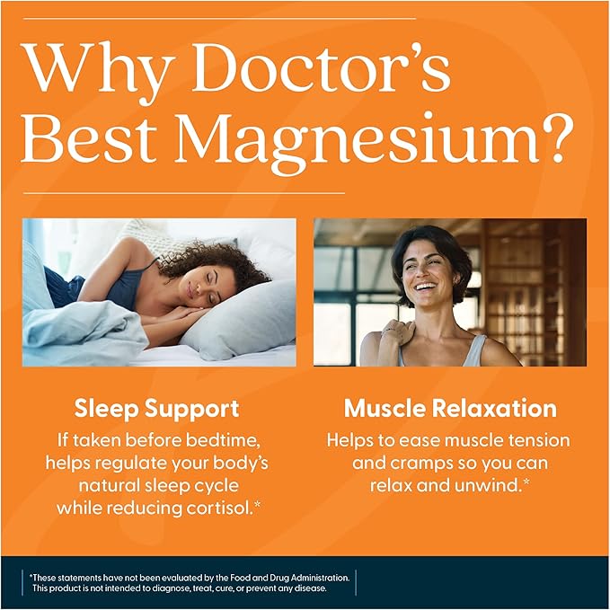 Doctor's Best High Absorption Magnesium Elemental 240 Count