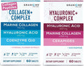 Granions Collagen Hyaluronic Complex and Collagen Complex CoQ10 Hydrating Beauty Bundle