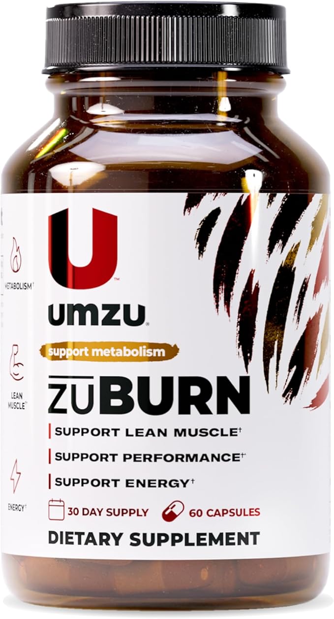UMZU ZuBurn Energy Support Supplement (30 Day Supply) – Caffeine Mitoburn Capsimax Grains Of Paradise B6 &amp B12 – Energy Supplements For Daily Energy Focus &amp Active Lifestyle Support General