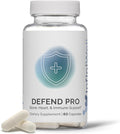 InfiniWell Defend Pro Bone &amp Immune Support Supplement - Vitamin A D3 &amp K2 Supplement - Bioavailable Active Nutrients - 250mcg VIT D - Aid Bone Strength Heart Health &amp More (60 Capsules