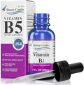HoneyCombs Vitamin B5 Liquid Drops Pantothenic Acid 500% DV Liquid B5 Supplement Vegan Vitamin B Complex Liquid Fast Absorbing Vitamin Drops Daily Nutritional Support for Adults 1oz